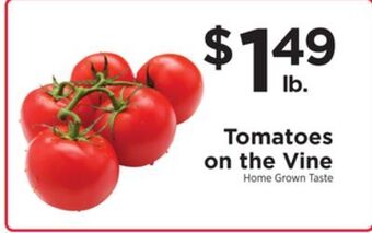 ShopRite Tomatoes on the vine offer