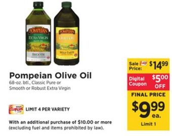 ShopRite Olive oil offer