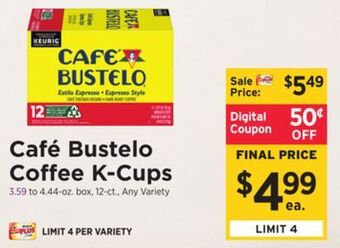 ShopRite Coffee k-cups offer
