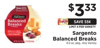 ShopRite Balanced breaks offer