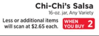 ShopRite Salsa offer