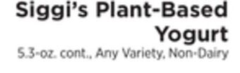ShopRite Plant-based yogurt offer