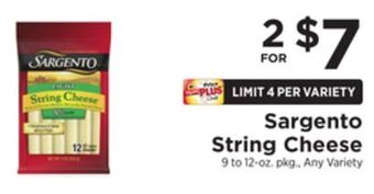 ShopRite String cheese offer