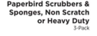 ShopRite Scrubbers & sponges, non scratch or heavy duty offer