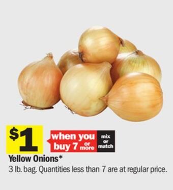 Meijer Yellow onions offer