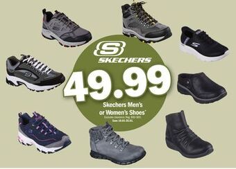Meijer Skechers men's or women's shoes offer