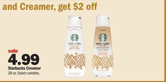 Meijer Starbucks creamer offer