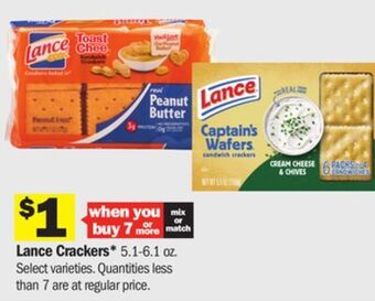 Meijer Lance crackers offer
