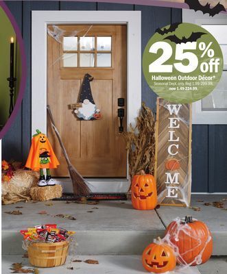 Meijer Halloween outdoor décor offer