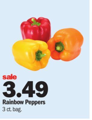 Meijer Rainbow peppers offer