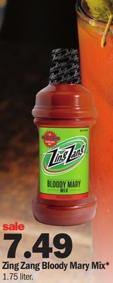 Meijer Zing zang bloody mary mix offer