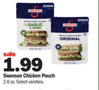 Meijer Swanson chicken pouch offer