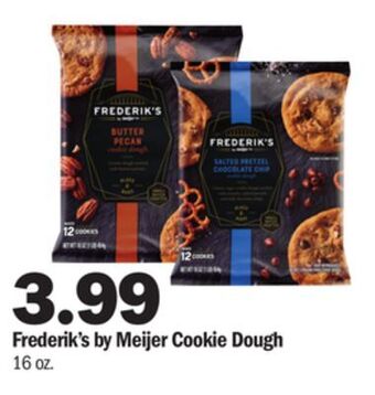 Meijer Frederik's by meijer cookie dough offer