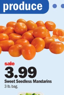 Meijer Sweet seedless mandarins offer