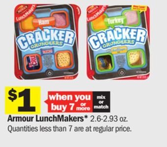 Meijer Armour lunchmakers offer