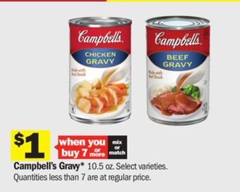 Meijer Campbell's gravy offer