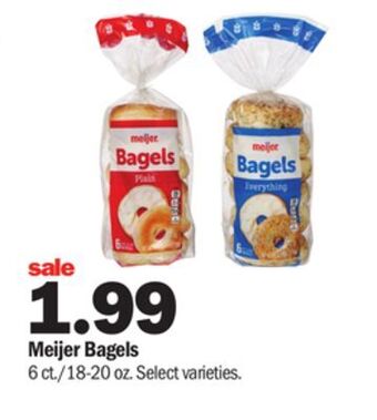 Meijer Meijer bagels offer