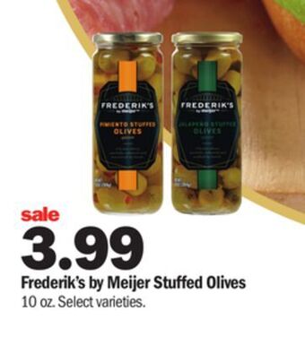 Meijer Frederik's by meijer stuffed olives offer