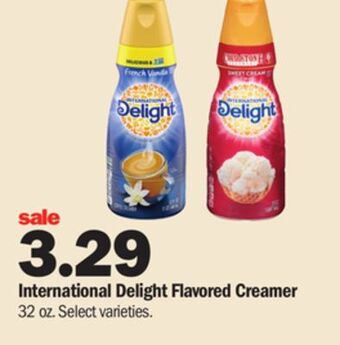 Meijer International delight flavored creamer offer