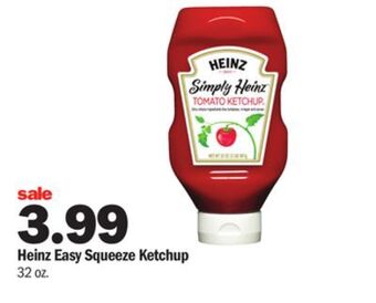 Meijer Heinz easy squeeze ketchup offer