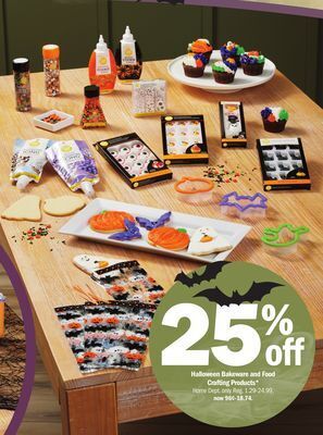 Meijer Halloween bakeware and food crafting products offer