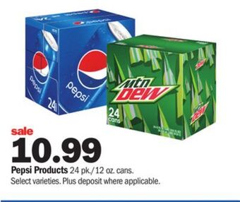Meijer Pepsi products offer