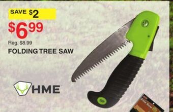 Dunham's Sports Hme folding tree saw offer