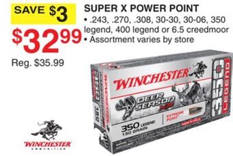 Dunham's Sports Winchester super x power point offer