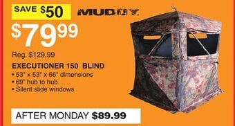 Dunham's Sports Muddy executioner 150 blind offer