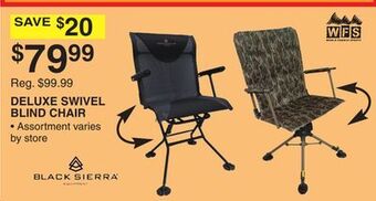 Dunham's Sports Deluxe swivel blind chair offer