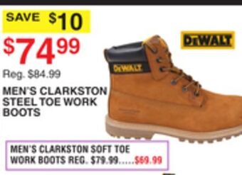 Dunham's Sports Dewalt men's clarkston steel toe work boots offer