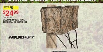 Dunham's Sports Muddy deluxe universal treestand blind kit offer