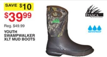 Dunham's Sports Itasca youth swampwalker xlt mud boots offer
