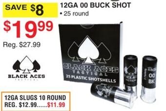 Dunham's Sports Black aces buck shot offer