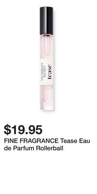 Victoria's Secret Fine fragrance tease eau de parfum rollerball offer