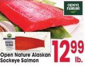 Jewel-Osco Open Nature Alaskan Sockeye Salmon offer