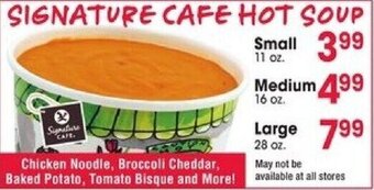 Jewel-Osco SIGNATURE CAFE HOT SOUP offer