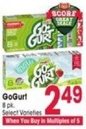 Jewel-Osco GoGurt offer