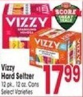Jewel-Osco Vizzy Hard Seltzer offer