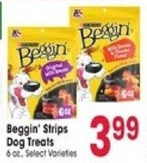 Jewel-Osco Beggin' Strips Dog Treats offer