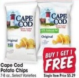 Jewel-Osco Cape Cod Potato Chips offer