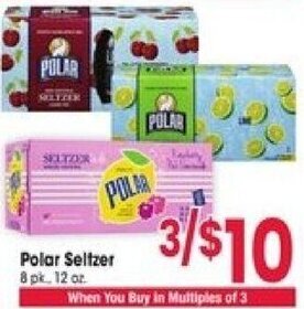 Jewel-Osco Polar Seltzer offer