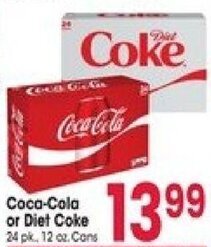 Jewel-Osco Coca-Cola or Diet Coke offer
