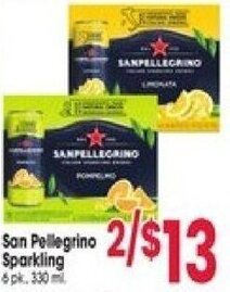 Jewel-Osco San Pellegrino Sparkling offer