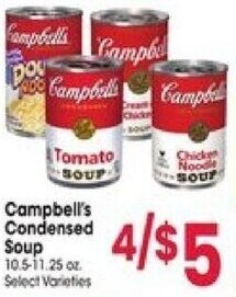 Jewel-Osco Campbell's Condensed Soup offer