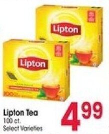 Jewel-Osco Lipton Tea offer