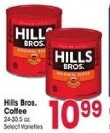 Jewel-Osco Hills Bros. Coffee offer