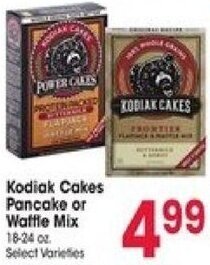 Jewel-Osco Kodiak Cakes Pancake or Waffle Mix offer