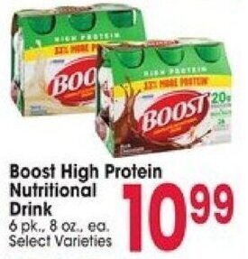 Jewel-Osco Boost High Protein Nutritional Drink offer