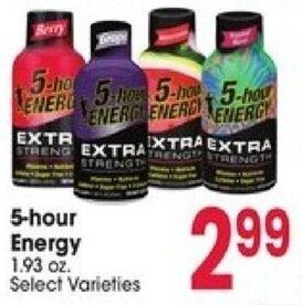 Jewel-Osco 5-hour Energy offer